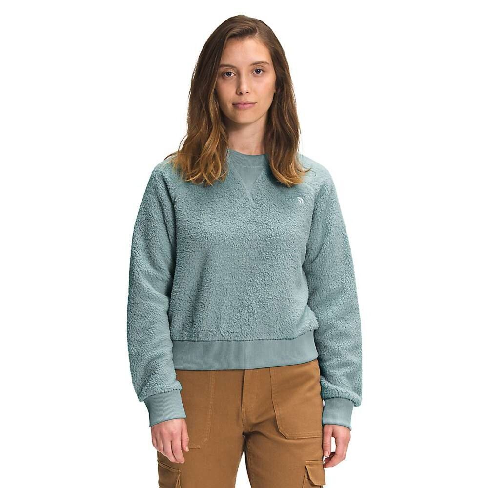 The‎ North Face Women’s Small Pullover Fleece Sweatshirt Blue Crew Neck Sherpa